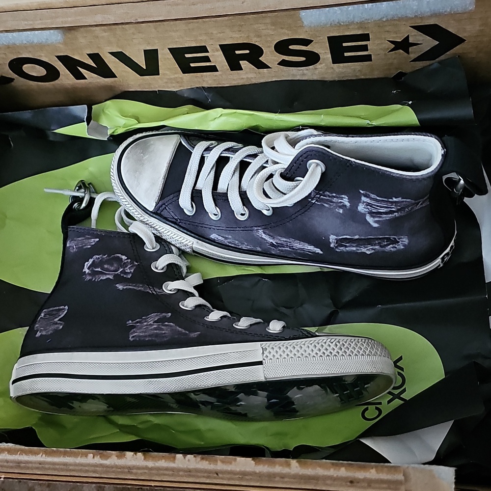 🌟2XHP🌟Converse x Charli XCX Party Girl Chuck Taylor All Star Sneakers NIB 6.5